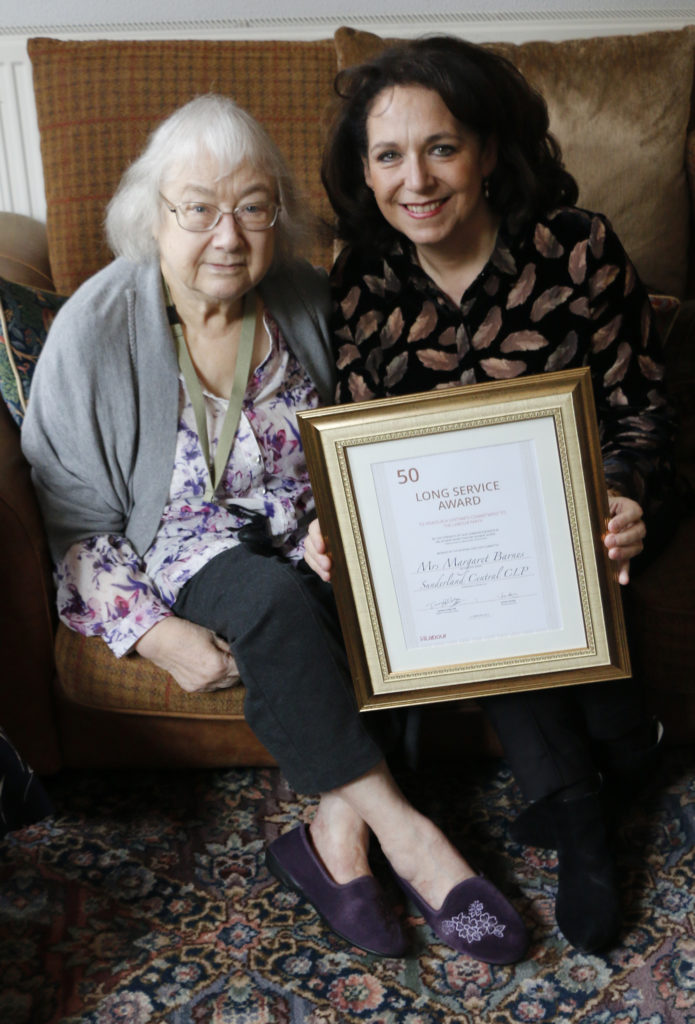 Margaret Barnes and Julie Elliot